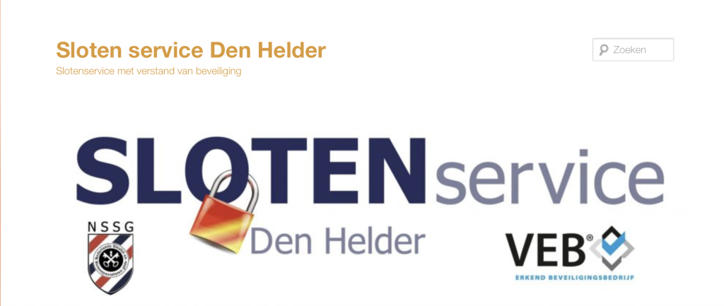 Logo Sloten service Den Helder
